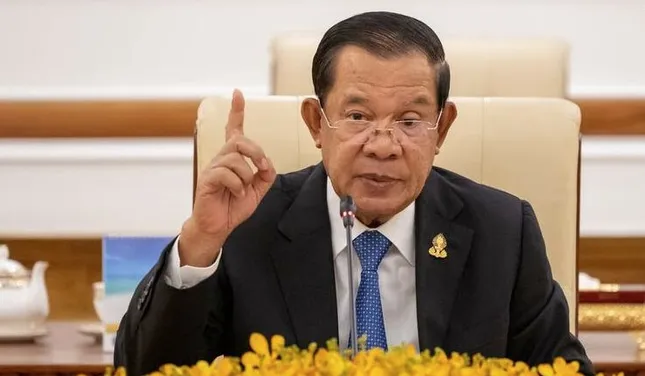 Ông Hun Sen tuyên bố có thể đóng tất cả cửa khẩu với Thái Lan ảnh 1