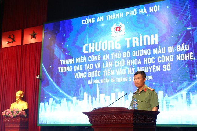 Thanh niên Công an Thủ đô cần trở thành &apos;kỹ sư số&apos; trên mặt trận bảo đảm an ninh, trật tự ảnh 2
