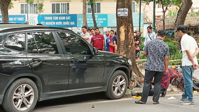Vụ nữ sinh bị ô tô BMW X3 tông đứt lìa chân: Nhân chứng xót xa khi kể lại tai nạn ảnh 1