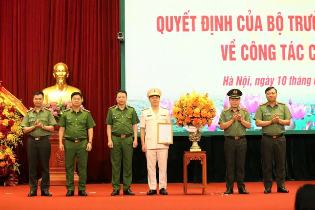 Trưởng Phòng CSHS được bổ nhiệm giữ chức vụ Phó giám đốc Công an TP Hà Nội ảnh 2