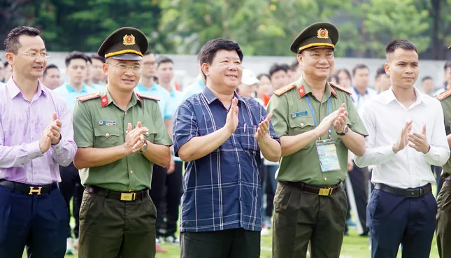 Gần 1.000 vận động viên tham dự Hội thao Công an Thủ đô năm 2025 ảnh 5