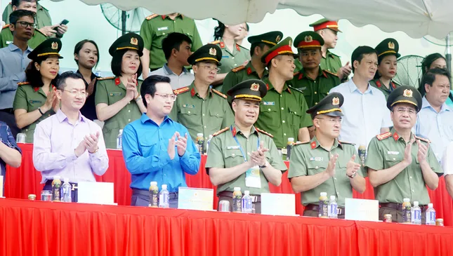 Gần 1.000 vận động viên tham dự Hội thao Công an Thủ đô năm 2025 ảnh 3