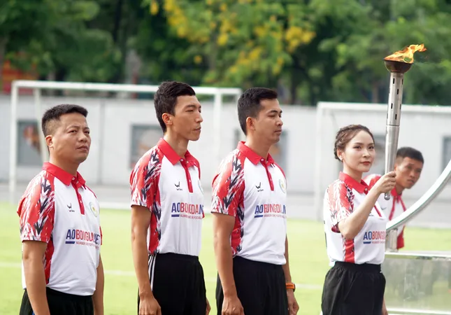 Gần 1.000 vận động viên tham dự Hội thao Công an Thủ đô năm 2025 ảnh 12