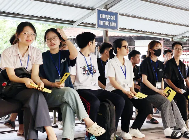 Cận cảnh quy trình Công an Hà Nội sát hạch lái xe máy ảnh 8