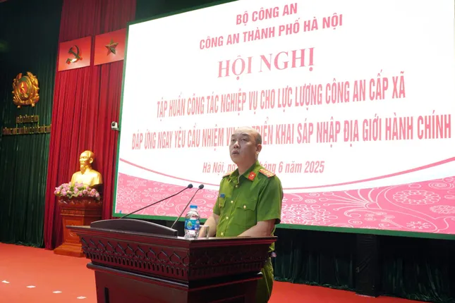 Hà Nội: Hơn 10.000 công an cấp xã tập huấn nghiệp vụ, sẵn sàng cho mô hình chính quyền 2 cấp ảnh 5