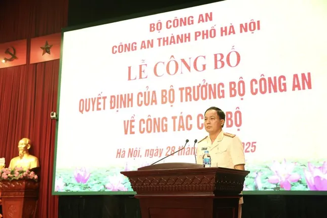 Công an Hà Nội có tân phó giám đốc ảnh 1