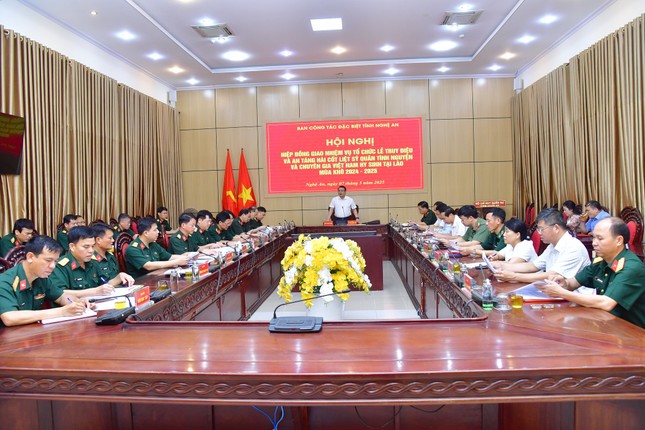 Nghệ An tìm kiếm và quy tập 73 hài cốt liệt sĩ hy sinh tại Lào ảnh 1