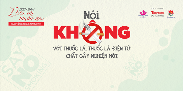 Nói không với thuốc lá và chất gây nghiện mới ảnh 1