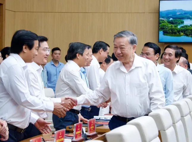 Tổng Bí thư Tô Lâm: Hợp nhất Phú Thọ, Vĩnh Phúc, Hòa Bình là bước ngoặt chiến lược ảnh 2