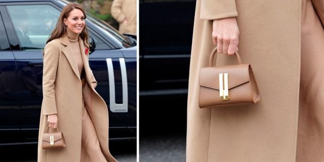 Những chiếc túi hiệu lạ lẫm trong bộ sưu tập của Công nương Kate Middleton ảnh 7
