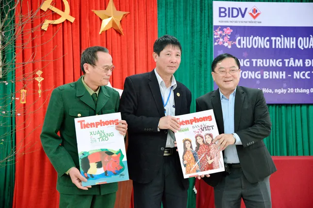 BIDV và báo Tiền Phong vui với thương binh và người có công ở Thanh Hóa ảnh 1