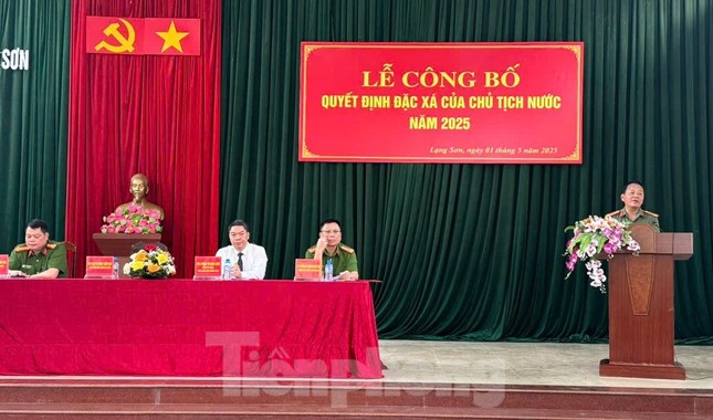 Nhiều phạm nhân Lạng Sơn hưởng đặc xá của Chủ tịch nước dịp 30/4 ảnh 2