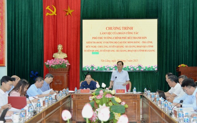 Phó Thủ tướng Bùi Thanh Sơn chỉ đạo đẩy nhanh tiến độ 4 dự án cao tốc liên tỉnh ảnh 2