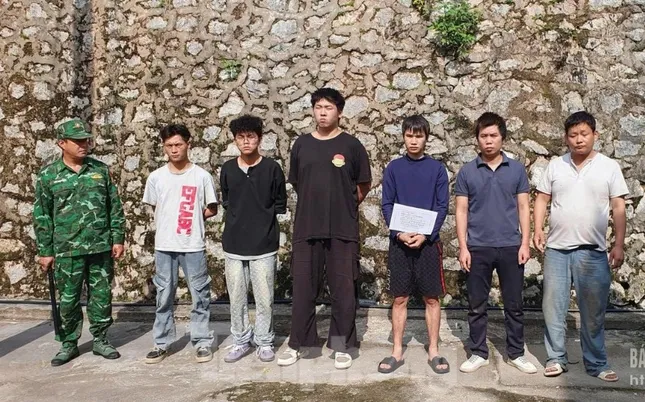 Bắt giữ nhóm người Trung Quốc xâm nhập trái phép vào Lạng Sơn ảnh 1