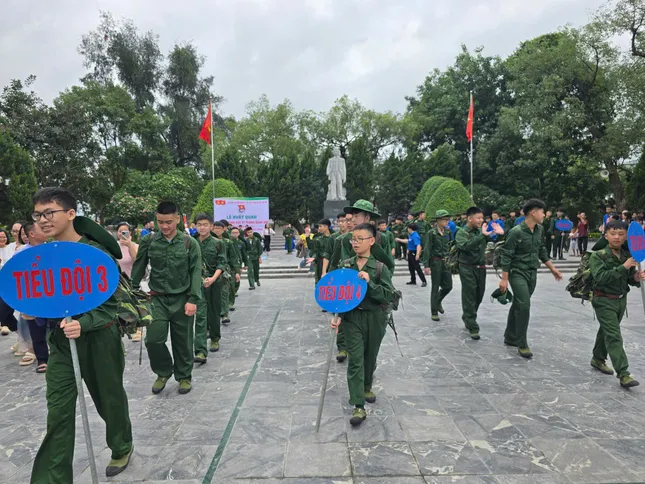 Chiến sĩ nhí xứ Lạng xuất quân ảnh 6