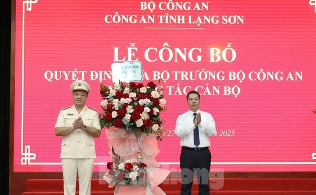 Lạng Sơn có tân Phó Giám đốc Công an tỉnh ảnh 1