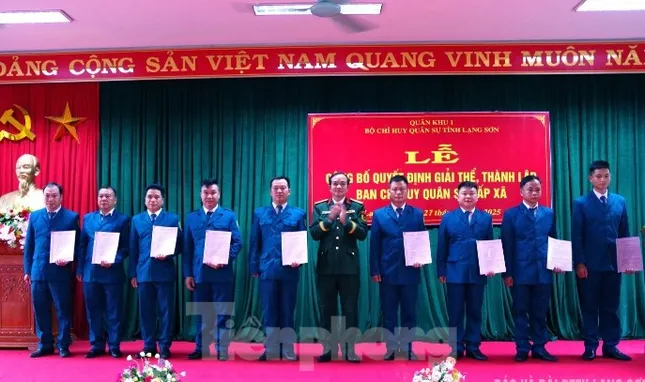 Lạng Sơn giải thể 194 Ban chỉ huy Quân sự cơ sở ảnh 1