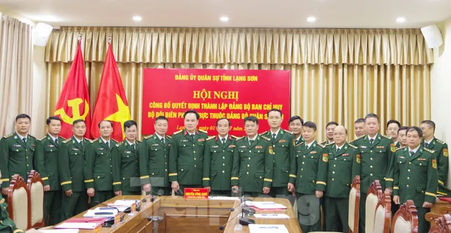 Công bố quyết định thành lập Đảng bộ Ban chỉ huy Bộ đội biên phòng tỉnh Lạng Sơn ảnh 3
