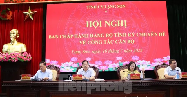 Tỉnh ủy Lạng Sơn họp bàn, thống nhất về công tác cán bộ cấp cao của tỉnh ảnh 2