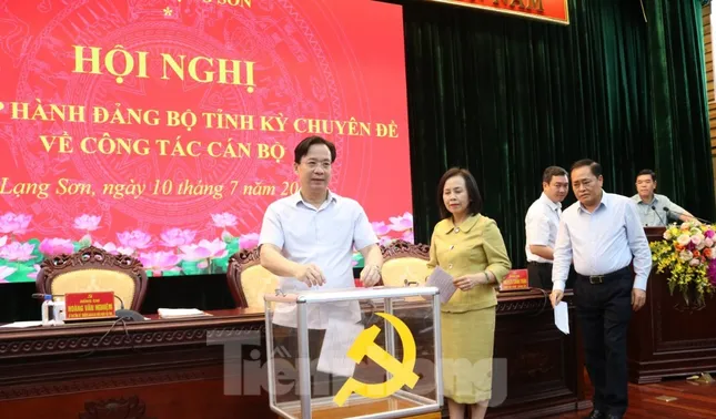 Tỉnh ủy Lạng Sơn họp bàn, thống nhất về công tác cán bộ cấp cao của tỉnh ảnh 1