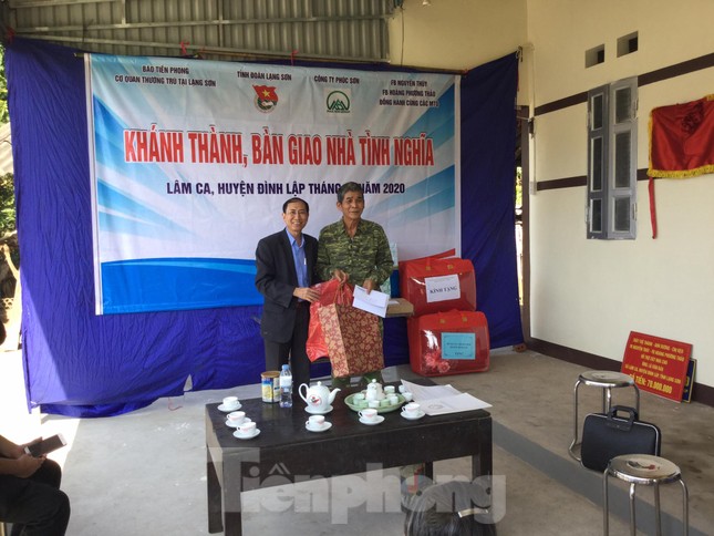 Khánh thành, bàn giao nhà tình nghĩa cho cựu TNXP Lạng Sơn ảnh 1