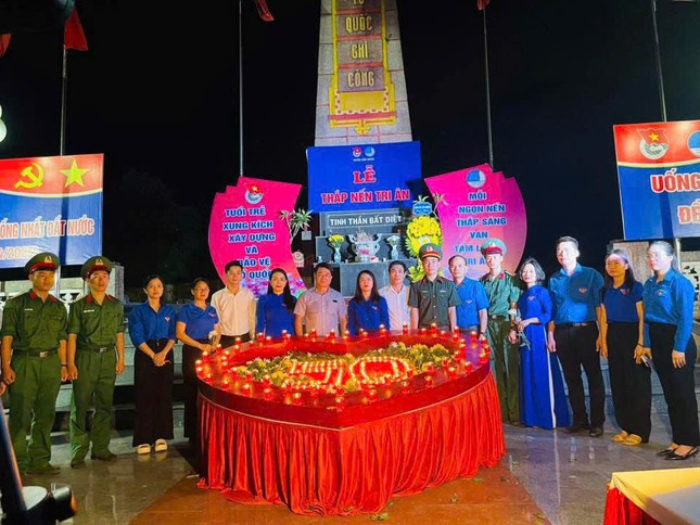 Tuổi trẻ Hà Tĩnh tri ân các anh hùng liệt sĩ ảnh 2