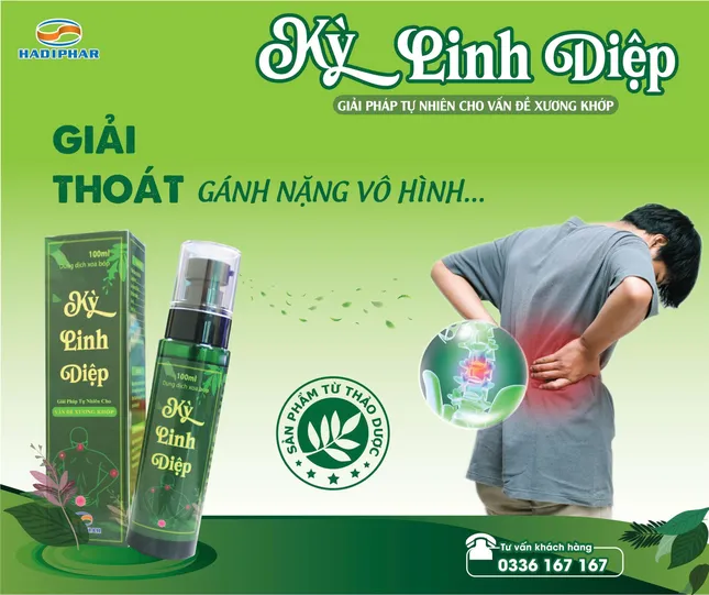 Từ cơn đau thoát vị đến hành trình sáng chế dung dịch xoa bóp thảo dược ảnh 1