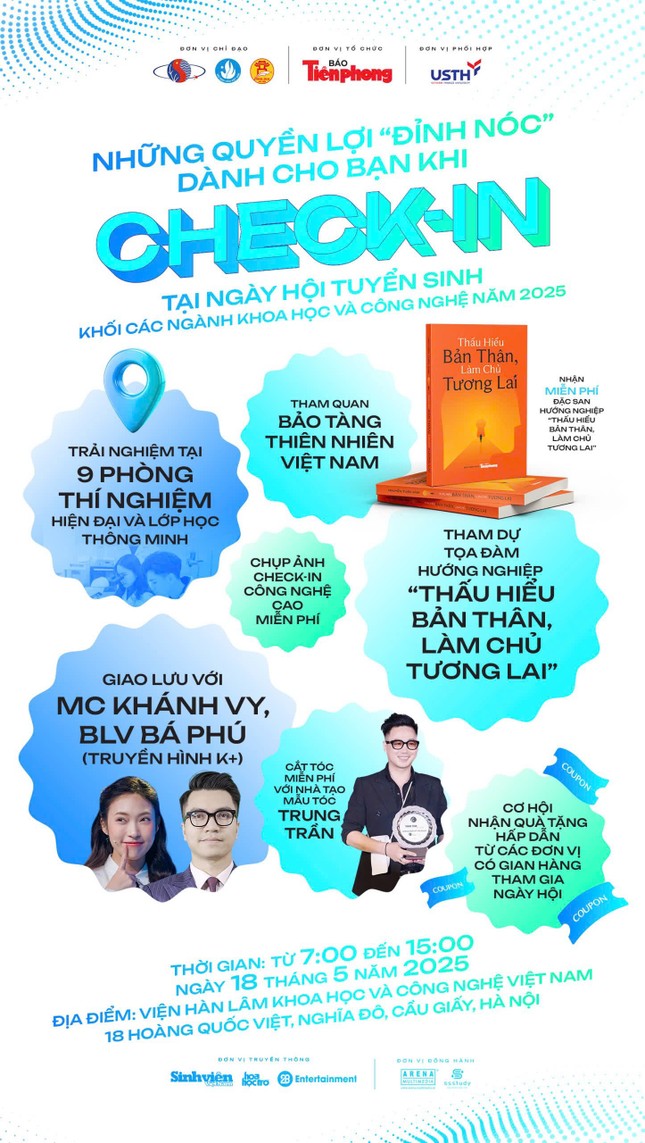 Điều gì chờ đợi học sinh ở Ngày hội tuyển sinh khối các ngành Khoa học và Công nghệ? ảnh 2