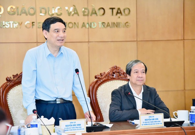 Bộ trưởng Bộ GD&amp;ĐT Nguyễn Kim Sơn: &apos;Trong Đại học Quốc gia có trường mầm non, tại sao không?&apos; ảnh 2