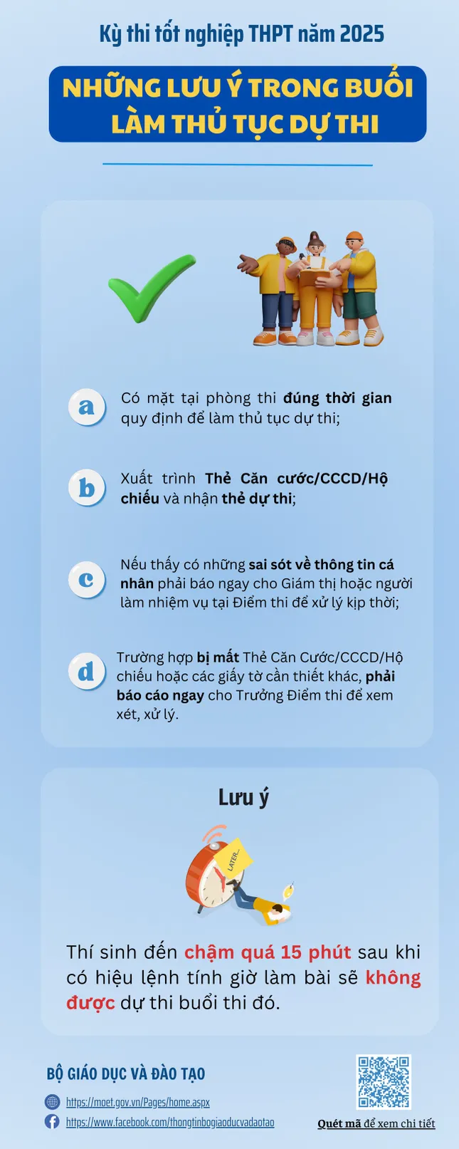Hôm nay, gần 1,17 triệu thí sinh trên toàn quốc làm thủ tục dự thi Tốt nghiệp THPT 2025 ảnh 4