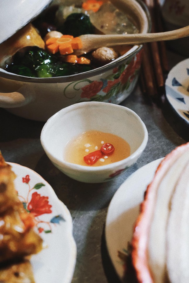 Cô gái làm mâm cơm Tết bằng 'chất liệu' đặc biệt, dân mạng trầm trồ 'khó tin' ảnh 10