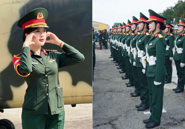 Nữ quân nhân xinh như nàng thơ, thu hút sự chú ý ảnh 2