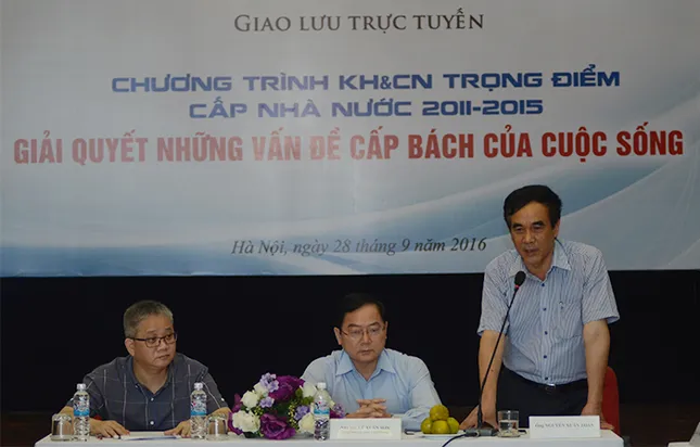 GLTT: Chương trình KHCN trọng điểm cấp Nhà nước 2011-2015: Giải quyết vấn đề cấp bách của cuộc sống ảnh 14