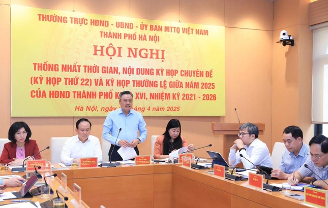 2 vấn đề trọng yếu được HĐND TP. Hà Nội xem xét tại kỳ họp chuyên đề cuối tháng 4/2025 ảnh 2