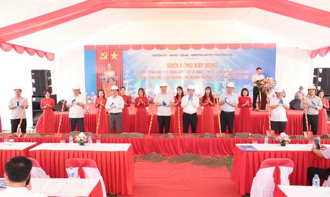 Gần 500 tỷ đồng để nâng cấp, mở rộng Quốc lộ 1A - đoạn qua thị trấn Thường Tín ảnh 1