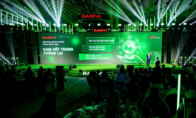 CADIVI tiến vào kỷ nguyên xanh: Đưa dây cáp điện vật liệu xanh đến mọi công trình Việt Nam ảnh 3