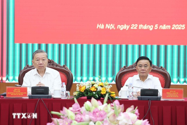Tổng Bí thư Tô Lâm chủ trì làm việc với Ủy ban Kiểm tra Trung ương ảnh 4