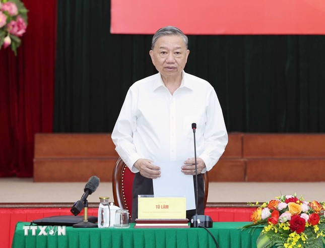 Tổng Bí thư Tô Lâm làm việc với Ban Tổ chức Trung ương ảnh 2
