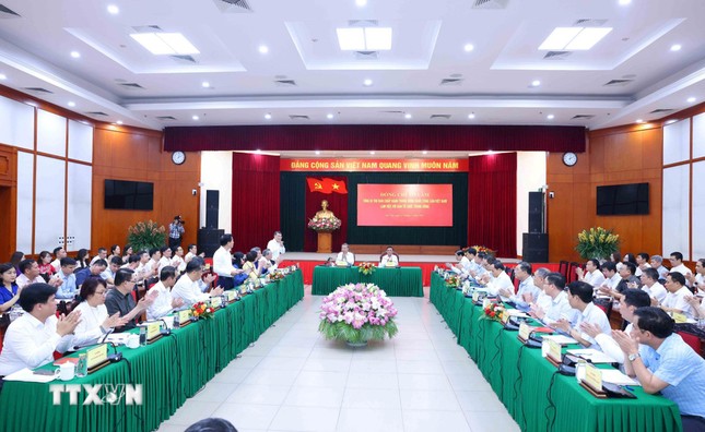 Tổng Bí thư Tô Lâm làm việc với Ban Tổ chức Trung ương ảnh 6