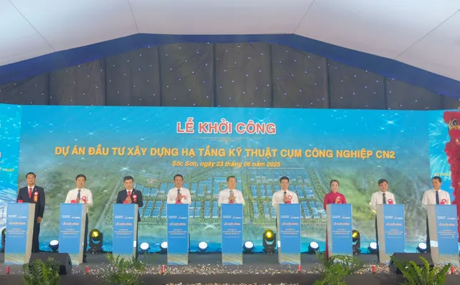 Hà Nội khởi công xây dựng cụm công nghiệp gần 1.000 tỷ đồng ảnh 2