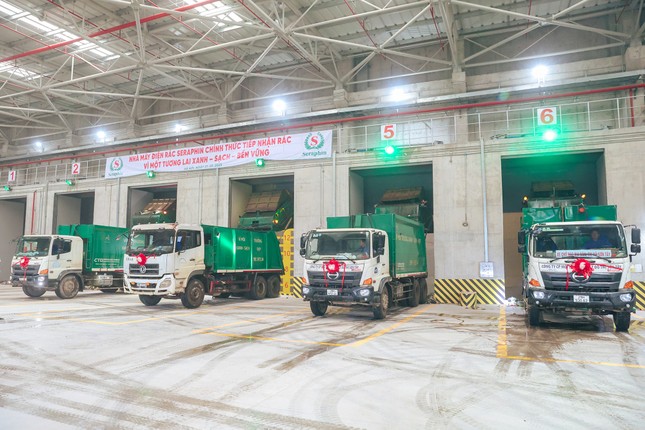 Nhà máy điện rác thứ hai của Hà Nội chính thức tiếp nhận đốt rác ảnh 2