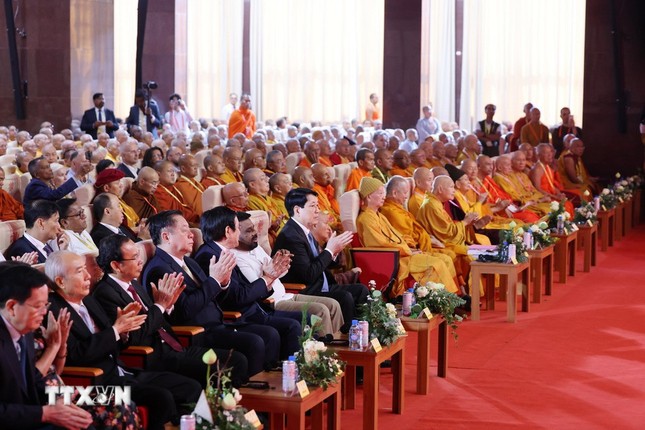 Chủ tịch nước Lương Cường dự khai mạc Đại lễ Phật đản Liên hợp quốc - Vesak 2025 ảnh 6