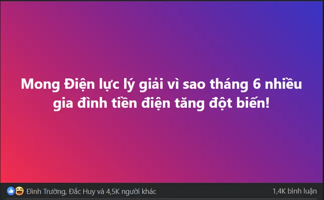Nguyên nhân tiền điện tháng 6 tăng đột biến ảnh 1