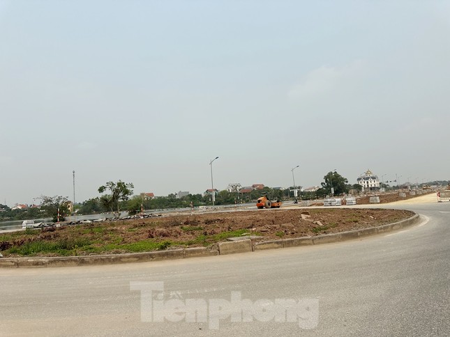 Cận cảnh cầu Vành đai 5 vùng Thủ đô vượt sông Nhuệ ảnh 8