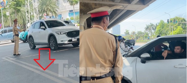Sau đếm xe, nút giao Phạm Hùng - Đỗ Đức Dục tổ chức lại giao thông tổng thể ảnh 8