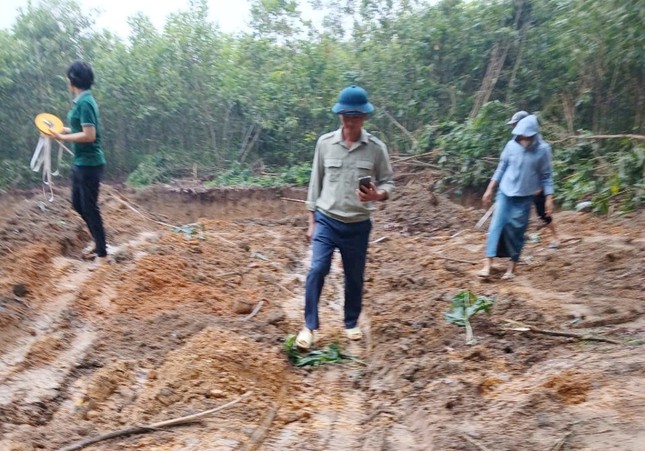 Hà Nội: 'Đất tặc' ngang nhiên phá hoại cây trồng của người dân, xúc trộm hơn 500m3 đất ảnh 5