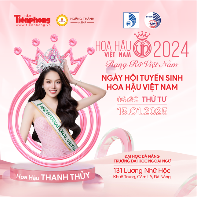 Ngày hội tuyển sinh Hoa hậu Việt Nam 2024 số 3 đến Trường Đại học Ngoại ngữ - Đại học Đà Nẵng ảnh 1