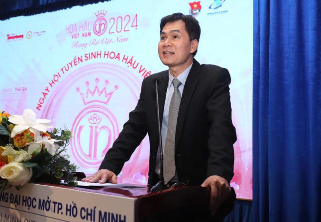 Bùng nổ Ngày hội tuyển sinh ‘Hoa hậu Việt Nam' 2024 tại trường ĐH Mở TP. HCM ảnh 7