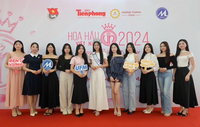 Hoa khôi trường ĐH Tài chính - Marketing tự tin đến với cuộc thi ‘Hoa hậu Việt Nam’ 2024 ảnh 2