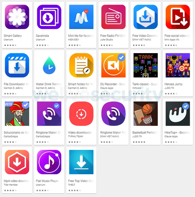 Một sinh viên Việt Nam bị phát hiện đăng tải 42 ứng dụng Android chứa mã độc ảnh 1